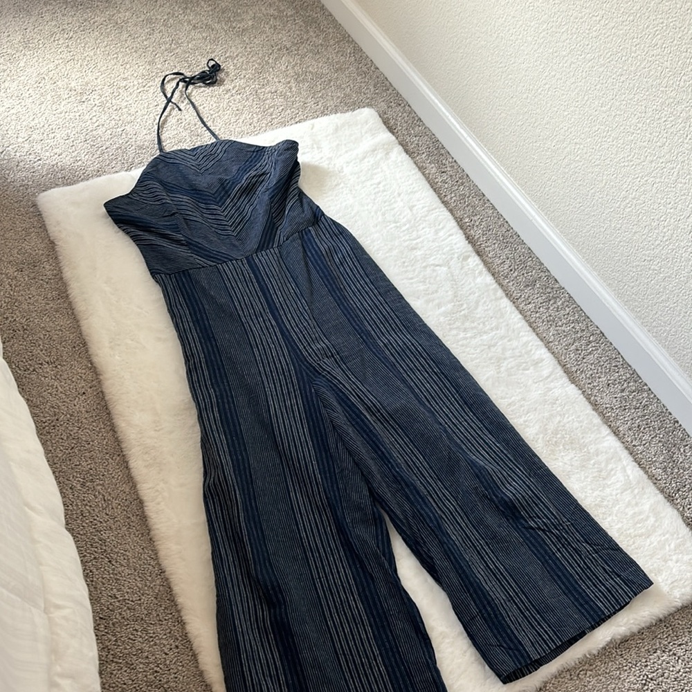 BELLE VERE striped jumpsuit - Picture 3 of 7